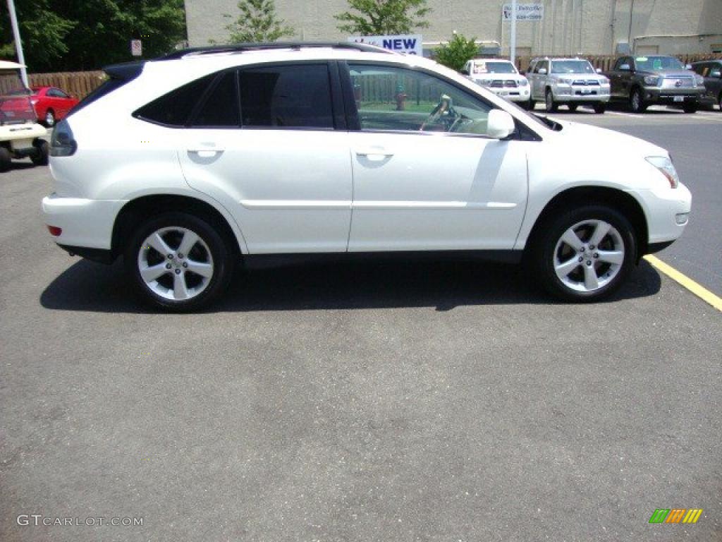 2004 RX 330 AWD - Crystal White Pearl / Ivory photo #6