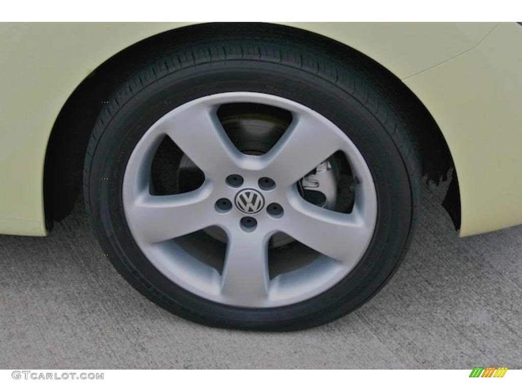2006 New Beetle 2.5 Convertible - Mellow Yellow / Grey photo #36