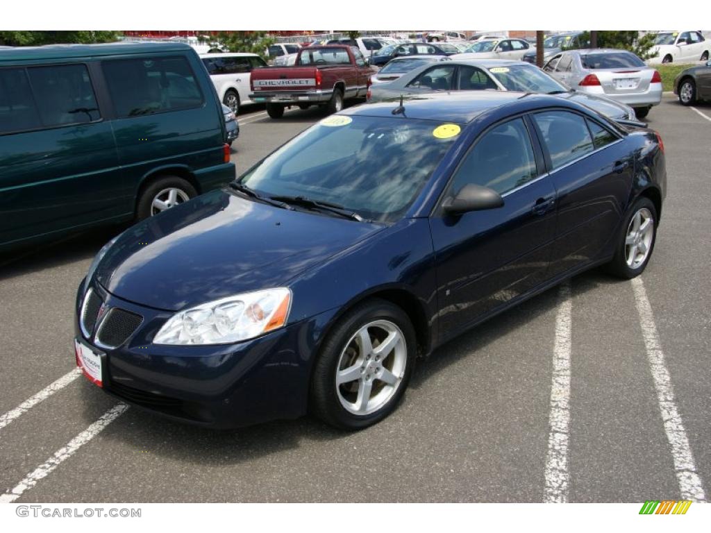 2008 G6 V6 Sedan - Midnight Blue Metallic / Ebony Black photo #1