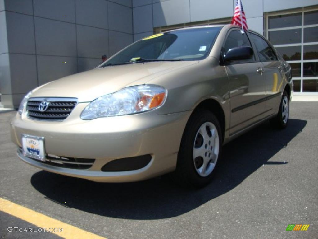 2006 Corolla CE - Desert Sand Mica / Beige photo #1