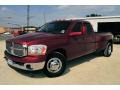 2006 Inferno Red Crystal Pearl Dodge Ram 3500 SLT Quad Cab Dually  photo #1