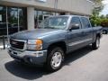 2006 Stealth Gray Metallic GMC Sierra 1500 SLT Z71 Crew Cab 4x4  photo #2