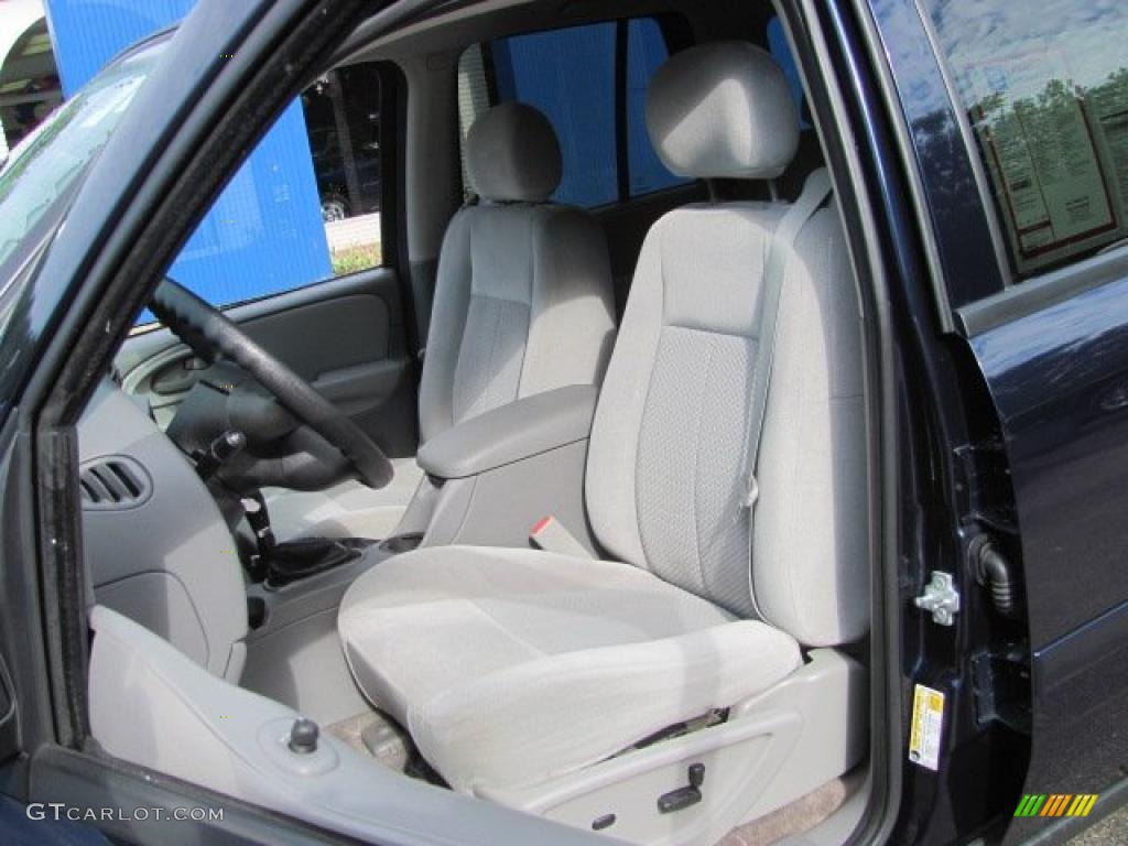 2008 TrailBlazer LS 4x4 - Imperial Blue Metallic / Light Gray photo #9