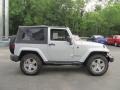 2009 Bright Silver Metallic Jeep Wrangler Sahara 4x4  photo #4