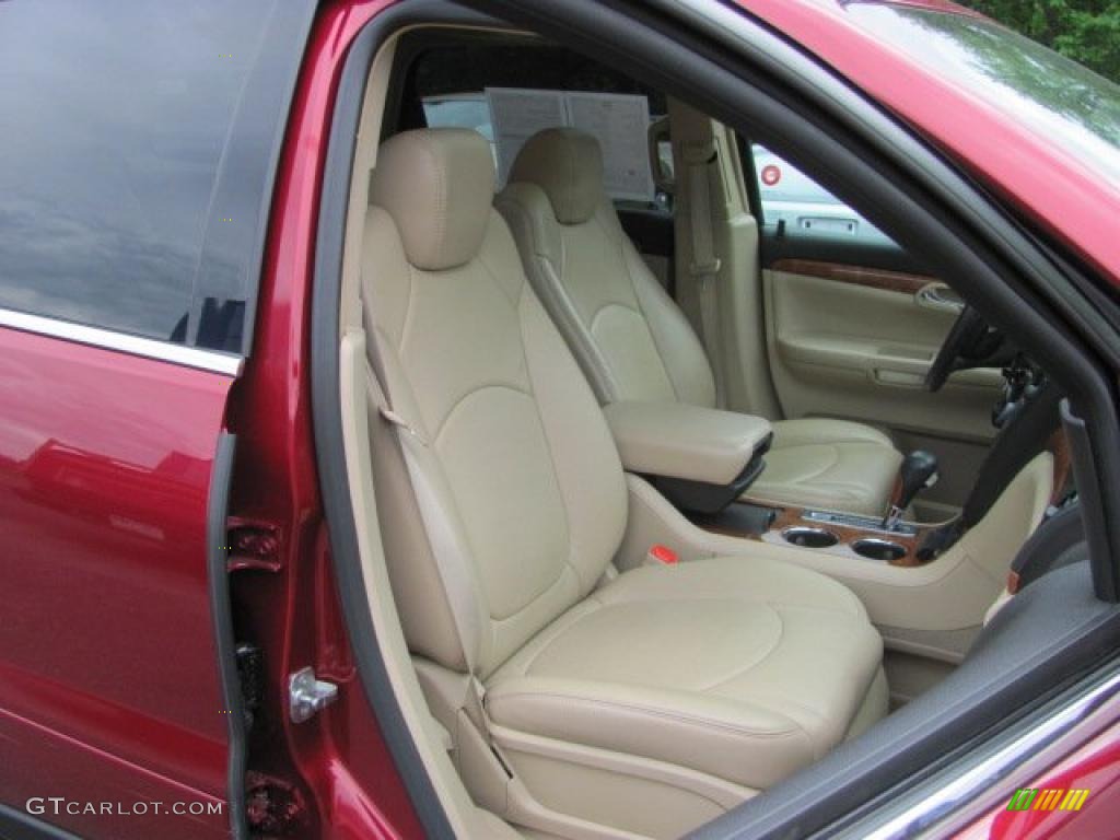 2007 Outlook XR AWD - Red Jewel / Tan photo #6