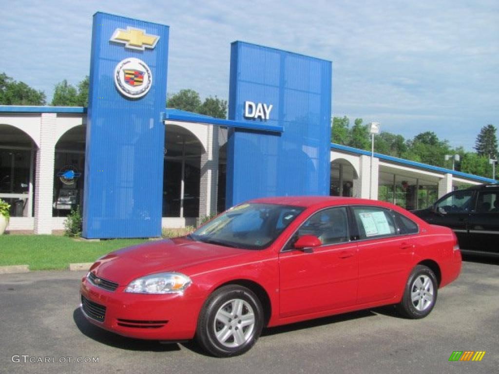 2007 Impala LS - Precision Red / Neutral Beige photo #1