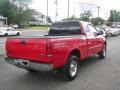 2000 Bright Red Ford F150 XLT Extended Cab 4x4  photo #3
