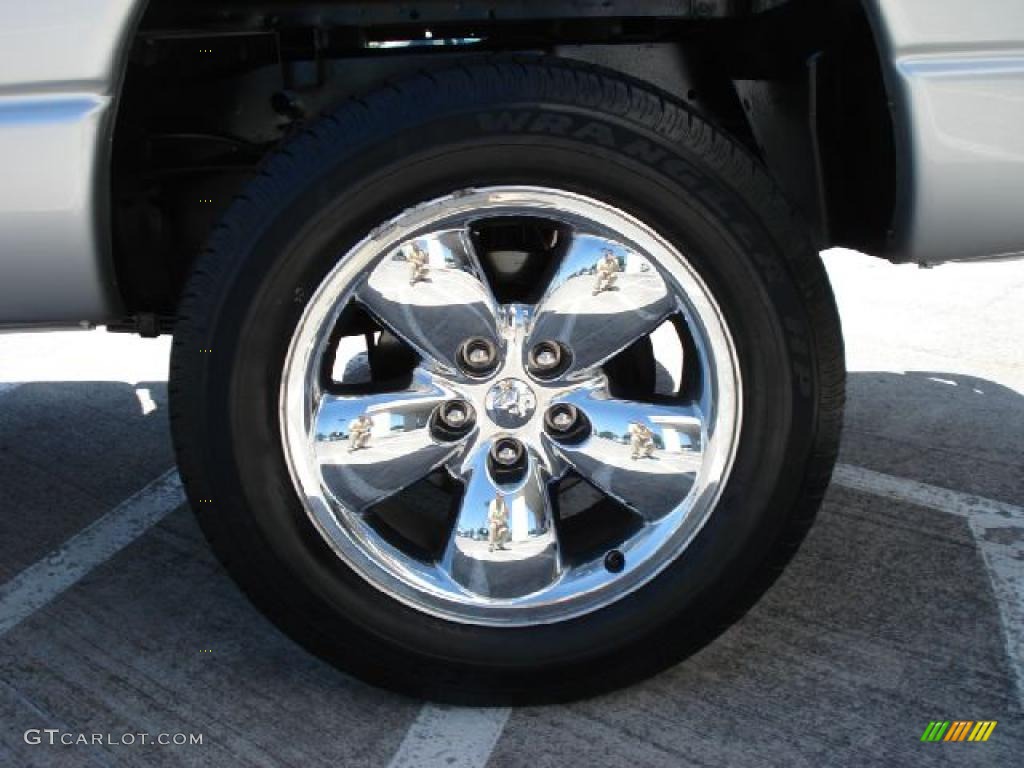 2005 Ram 1500 SLT Quad Cab 4x4 - Bright Silver Metallic / Dark Slate Gray photo #25