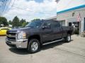 2010 Taupe Gray Metallic Chevrolet Silverado 2500HD LTZ Crew Cab 4x4  photo #3
