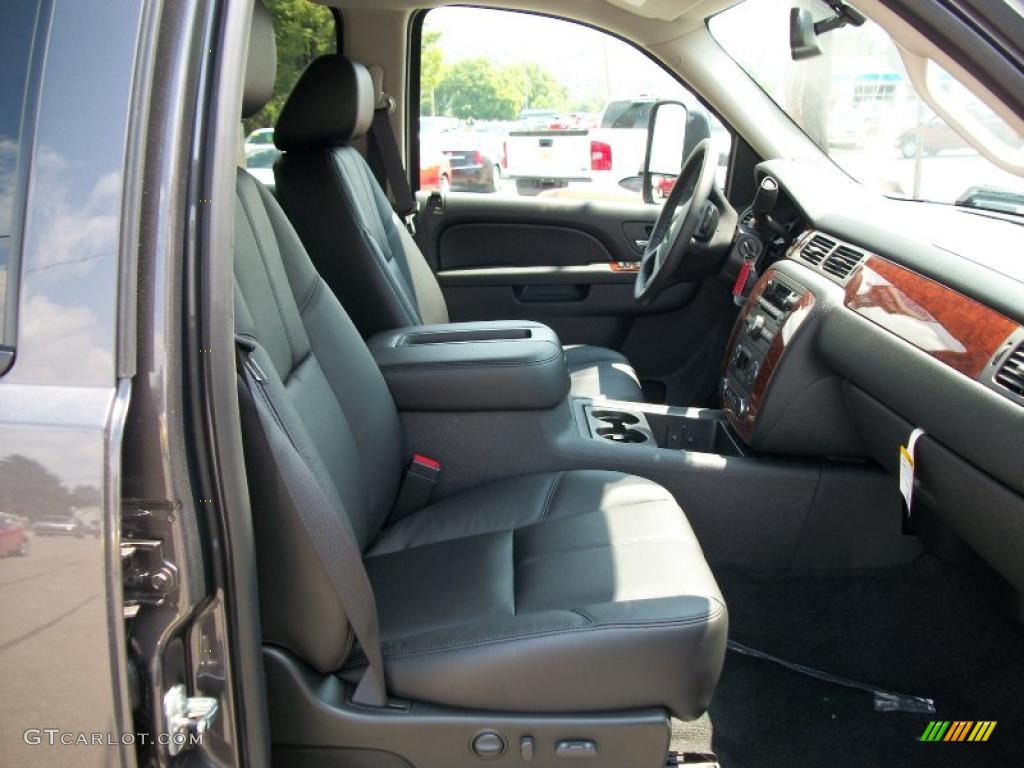 2010 Silverado 2500HD LTZ Crew Cab 4x4 - Taupe Gray Metallic / Ebony photo #15