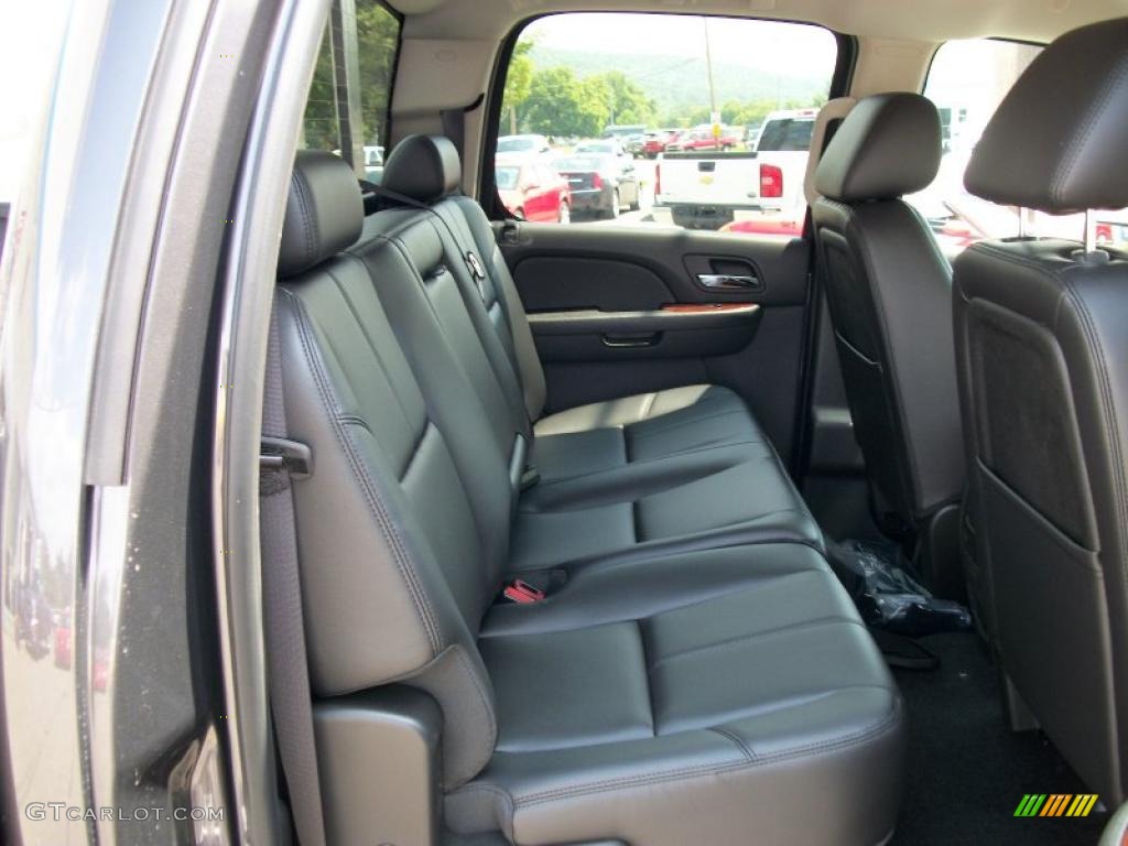 2010 Silverado 2500HD LTZ Crew Cab 4x4 - Taupe Gray Metallic / Ebony photo #17