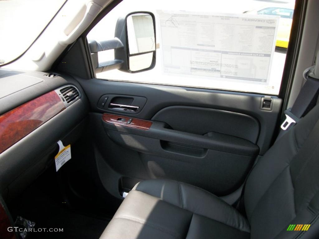 2010 Silverado 2500HD LTZ Crew Cab 4x4 - Taupe Gray Metallic / Ebony photo #41