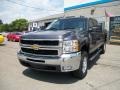 2010 Taupe Gray Metallic Chevrolet Silverado 2500HD LTZ Crew Cab 4x4  photo #49