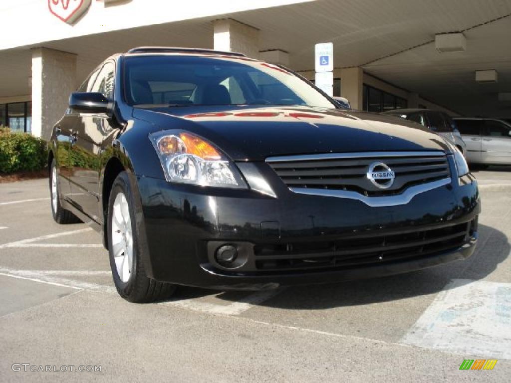 Super Black Nissan Altima