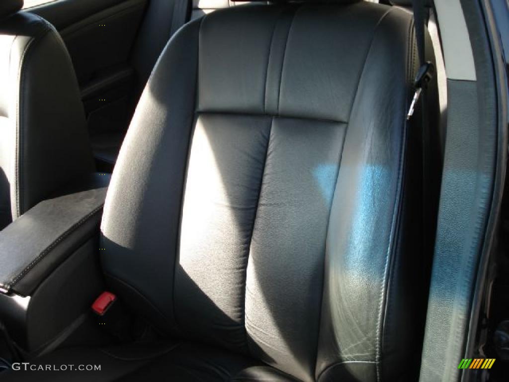 2007 Altima 2.5 SL - Super Black / Charcoal photo #7