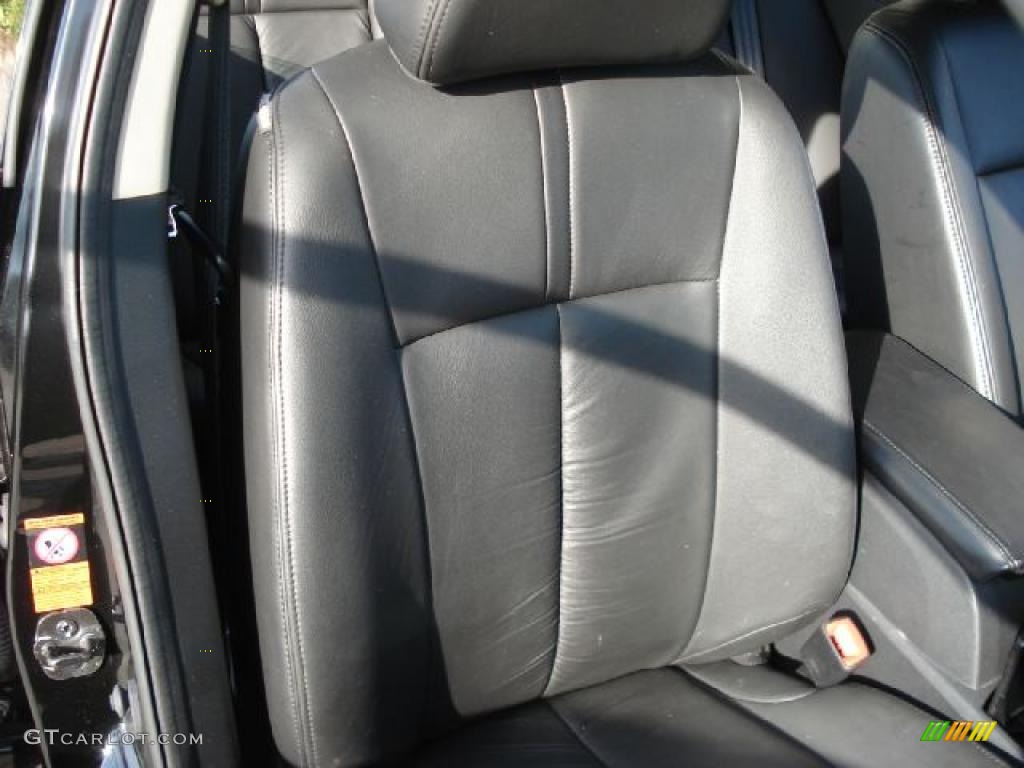 2007 Altima 2.5 SL - Super Black / Charcoal photo #14