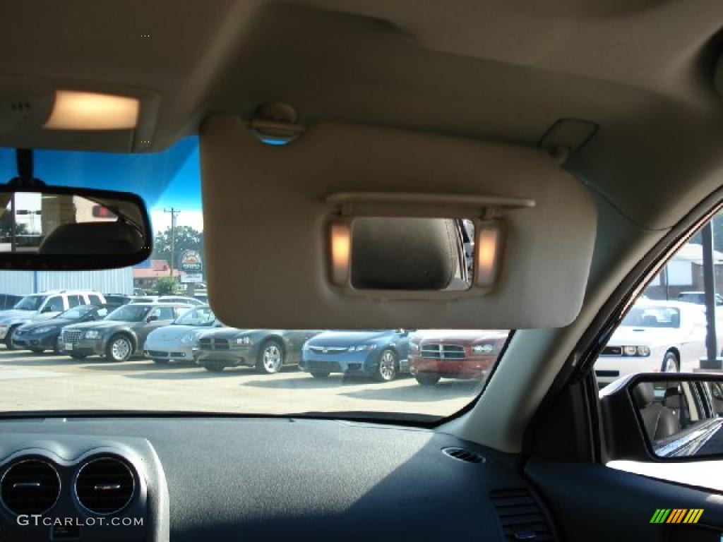 2007 Altima 2.5 SL - Super Black / Charcoal photo #16