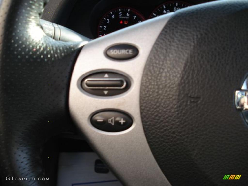 2007 Altima 2.5 SL - Super Black / Charcoal photo #23