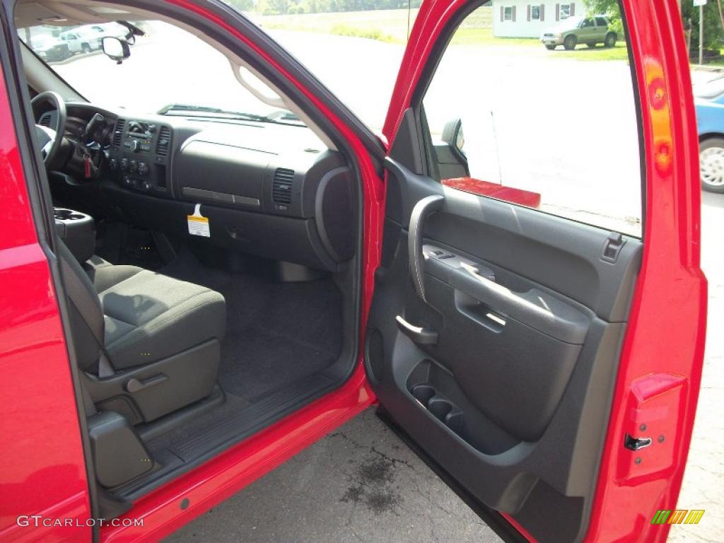 2010 Silverado 1500 LT Extended Cab 4x4 - Victory Red / Ebony photo #18