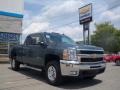 Blue Granite Metallic - Silverado 2500HD LTZ Extended Cab 4x4 Photo No. 3