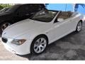 2007 Alpine White BMW 6 Series 650i Convertible  photo #9