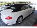 2007 Alpine White BMW 6 Series 650i Convertible  photo #22