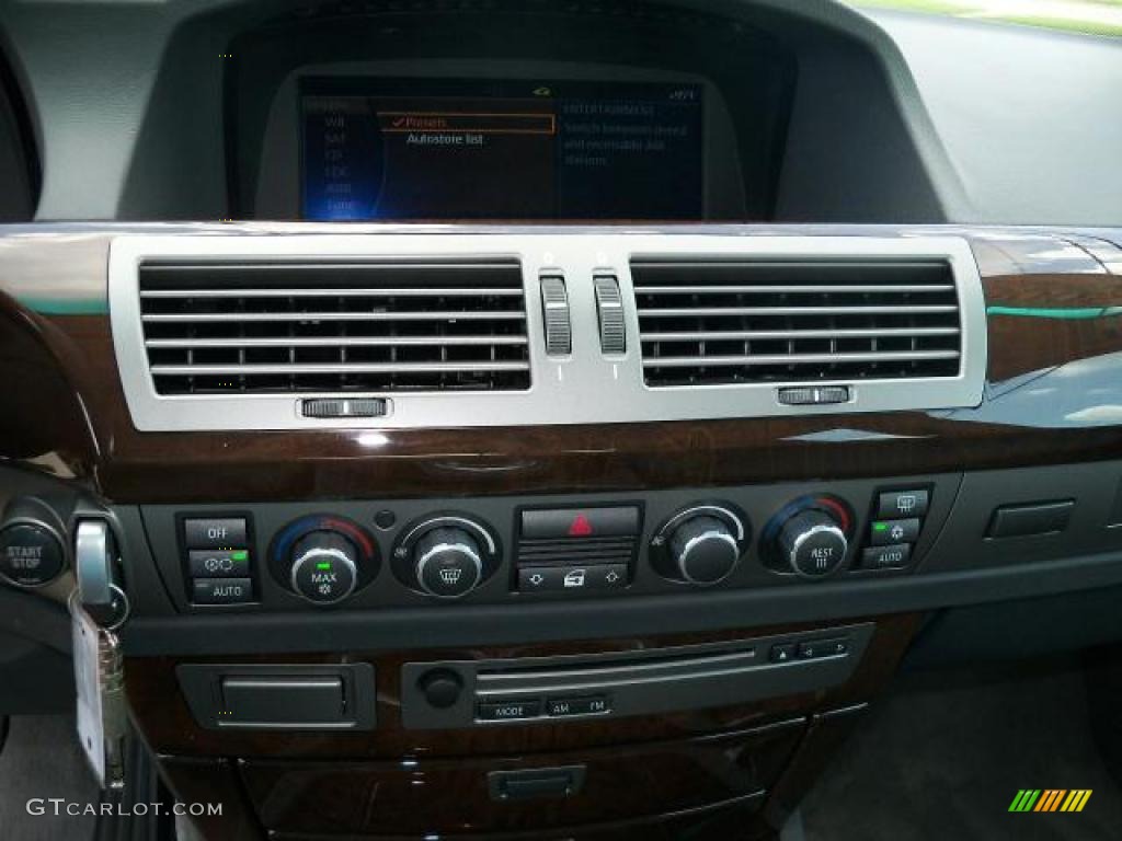 2008 7 Series 750Li Sedan - Titanium Silver Metallic / Flannel Grey photo #24