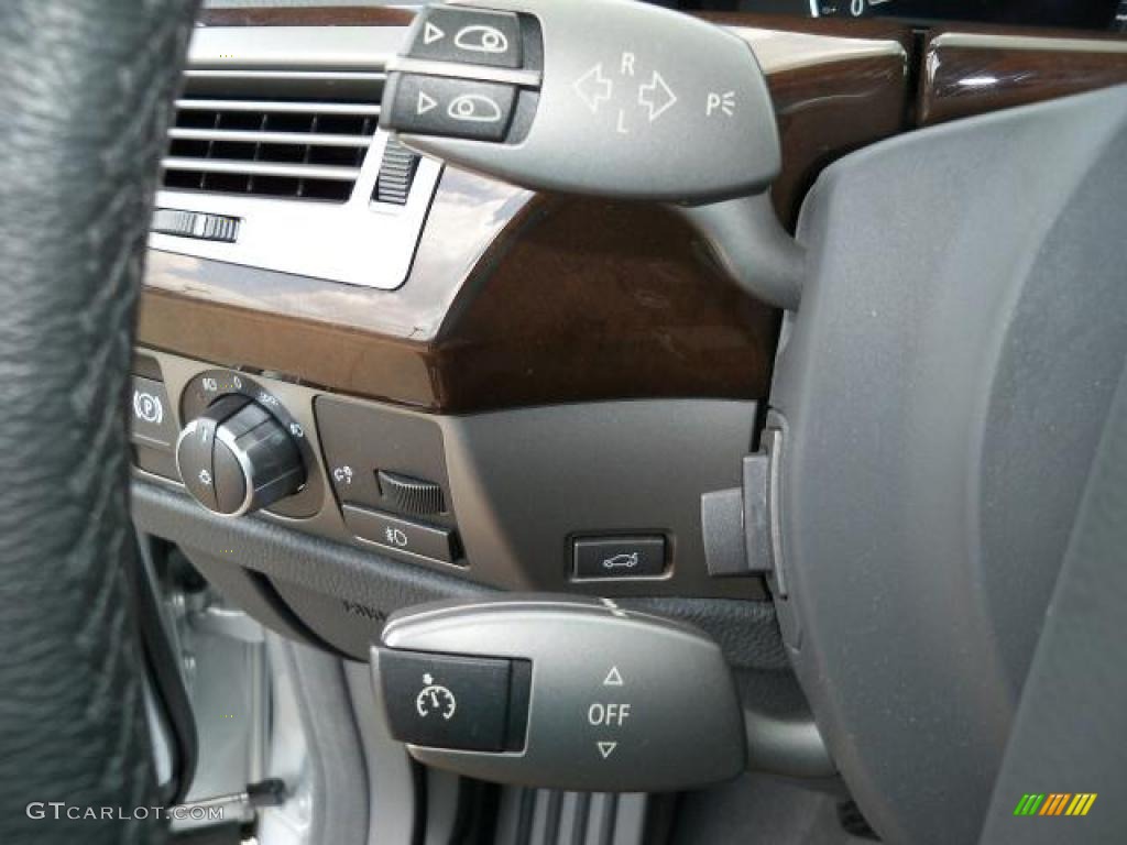 2008 7 Series 750Li Sedan - Titanium Silver Metallic / Flannel Grey photo #27