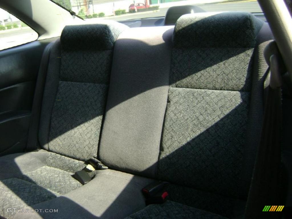 1996 Civic EX Coupe - Granada Black Pearl Metallic / Black photo #12