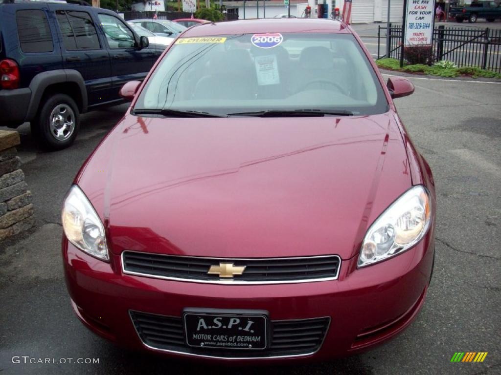 2006 Impala LT - Sport Red Metallic / Neutral Beige photo #2