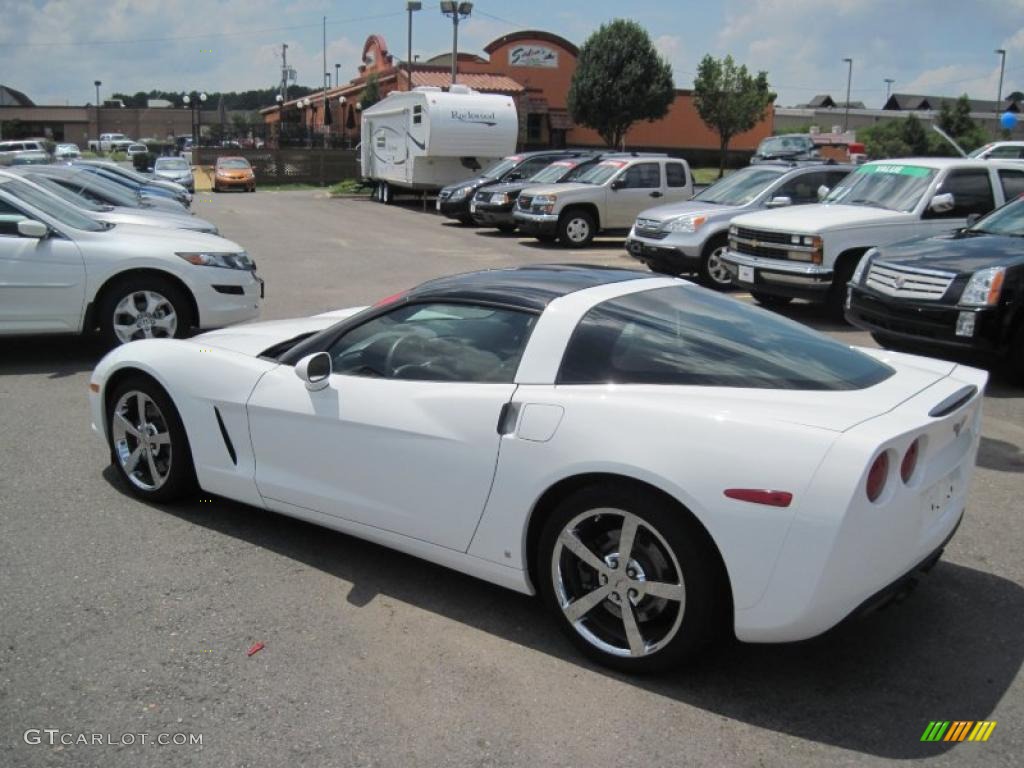 2008 Corvette Coupe - Arctic White / Cashmere photo #3