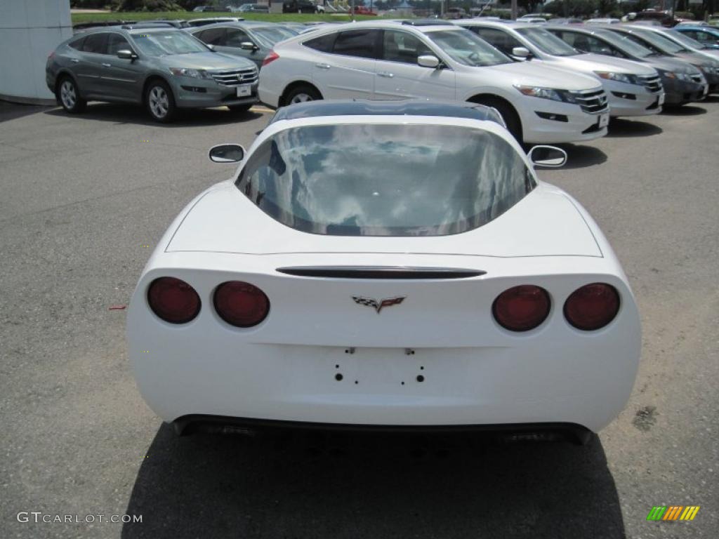 2008 Corvette Coupe - Arctic White / Cashmere photo #4