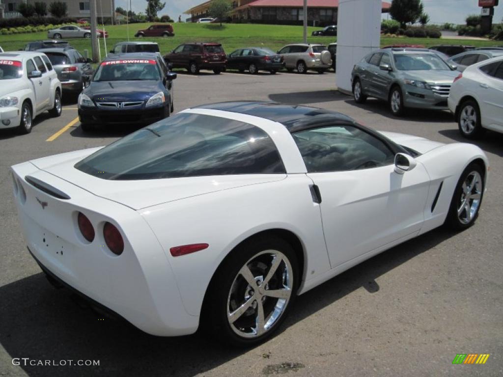 2008 Corvette Coupe - Arctic White / Cashmere photo #5