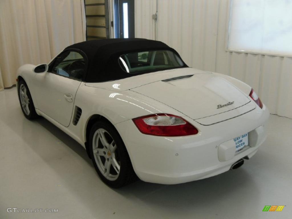 2006 Boxster  - Carrara White / Black photo #2