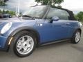 2006 Cool Blue Metallic Mini Cooper S Convertible  photo #31