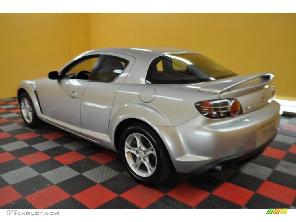 2004 RX-8 Sport - Sunlight Silver Metallic / Black photo #4