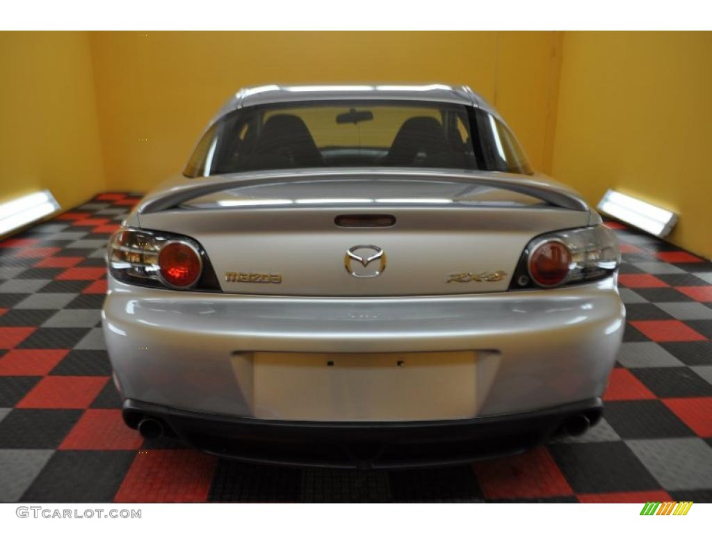 2004 RX-8 Sport - Sunlight Silver Metallic / Black photo #5