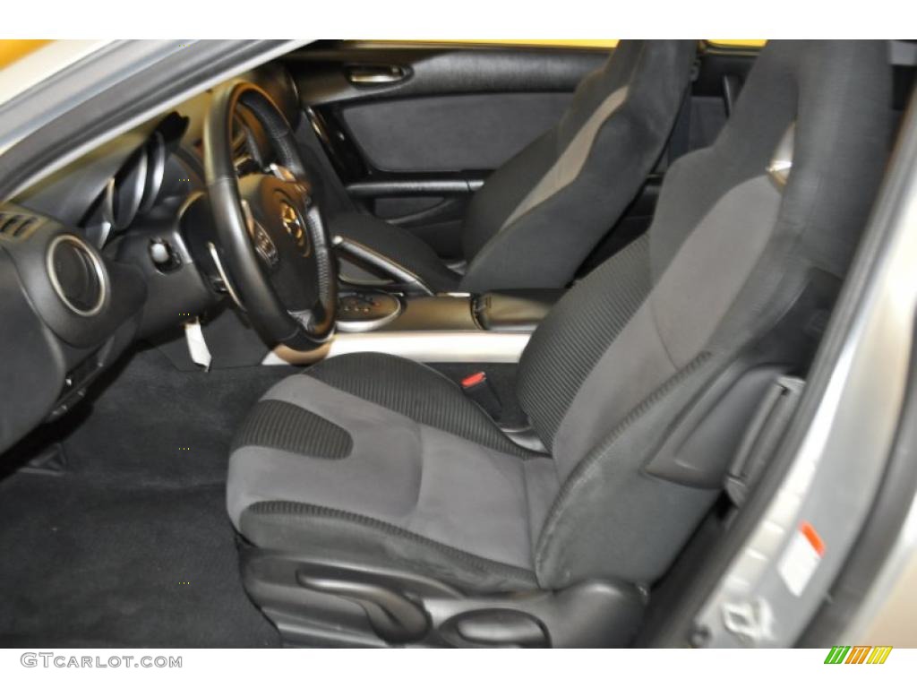2004 RX-8 Sport - Sunlight Silver Metallic / Black photo #11