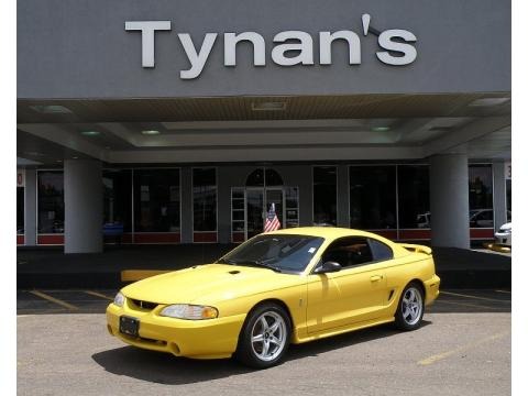 1998 Ford Mustang SVT Cobra Coupe Data, Info and Specs