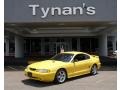 1998 Chrome Yellow Ford Mustang SVT Cobra Coupe #31391896
