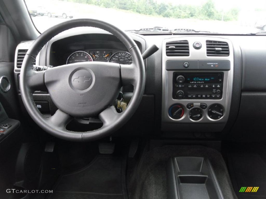 2009 Colorado LT Crew Cab - Black / Ebony photo #12