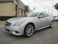 2008 Liquid Platinum Silver Infiniti G 37 Journey Coupe  photo #3