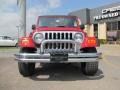 2004 Flame Red Jeep Wrangler X 4x4  photo #2