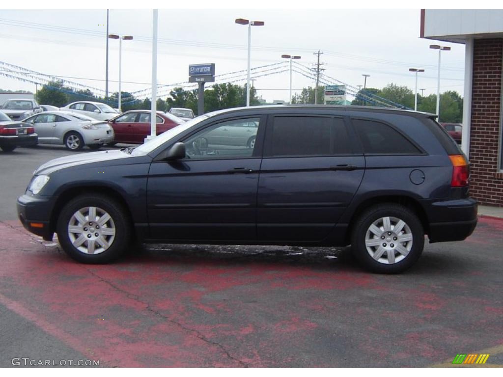 2008 Pacifica LX - Modern Blue Pearlcoat / Pastel Slate Gray photo #2