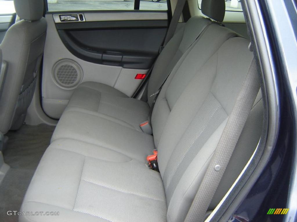 2008 Pacifica LX - Modern Blue Pearlcoat / Pastel Slate Gray photo #10
