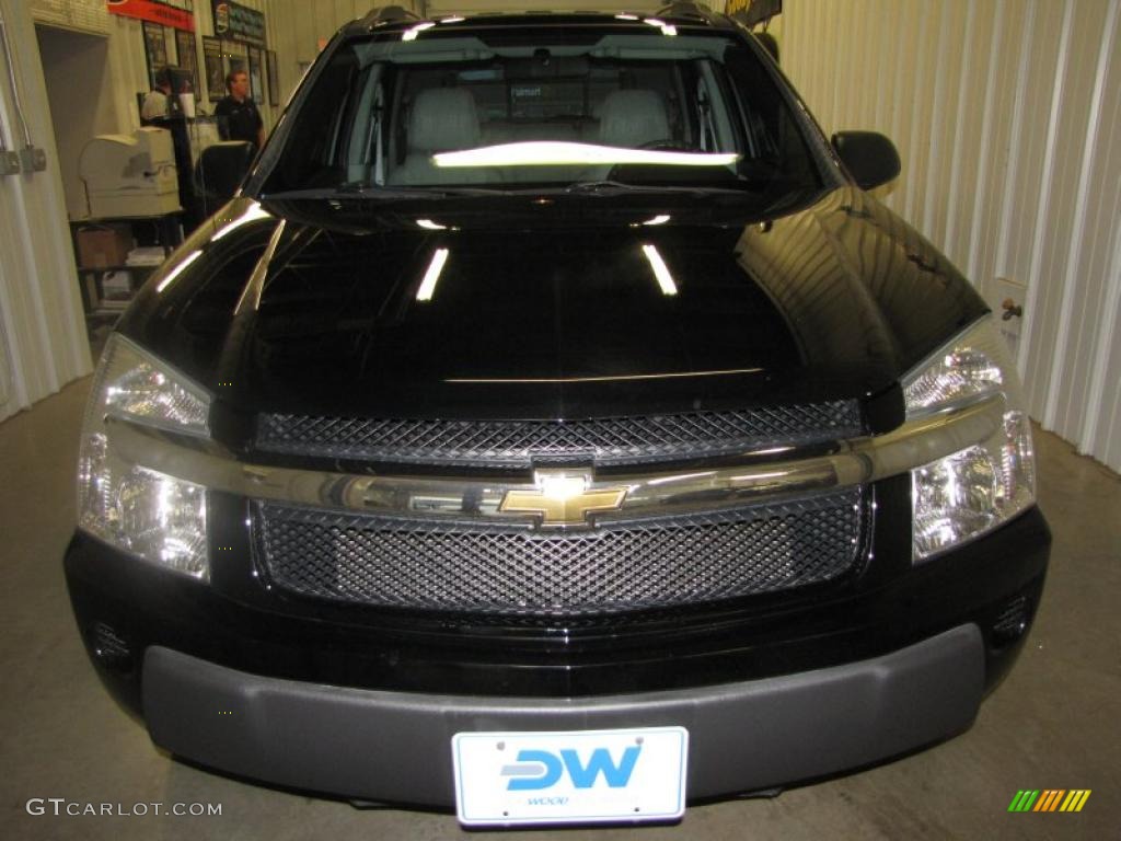 2006 Equinox LS AWD - Black / Light Gray photo #17