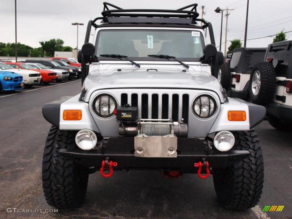 2006 Wrangler SE 4x4 - Bright Silver Metallic / Dark Slate Gray photo #7