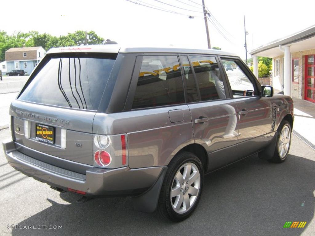 2007 Range Rover HSE - Stornoway Grey Metallic / Ivory/Black photo #3