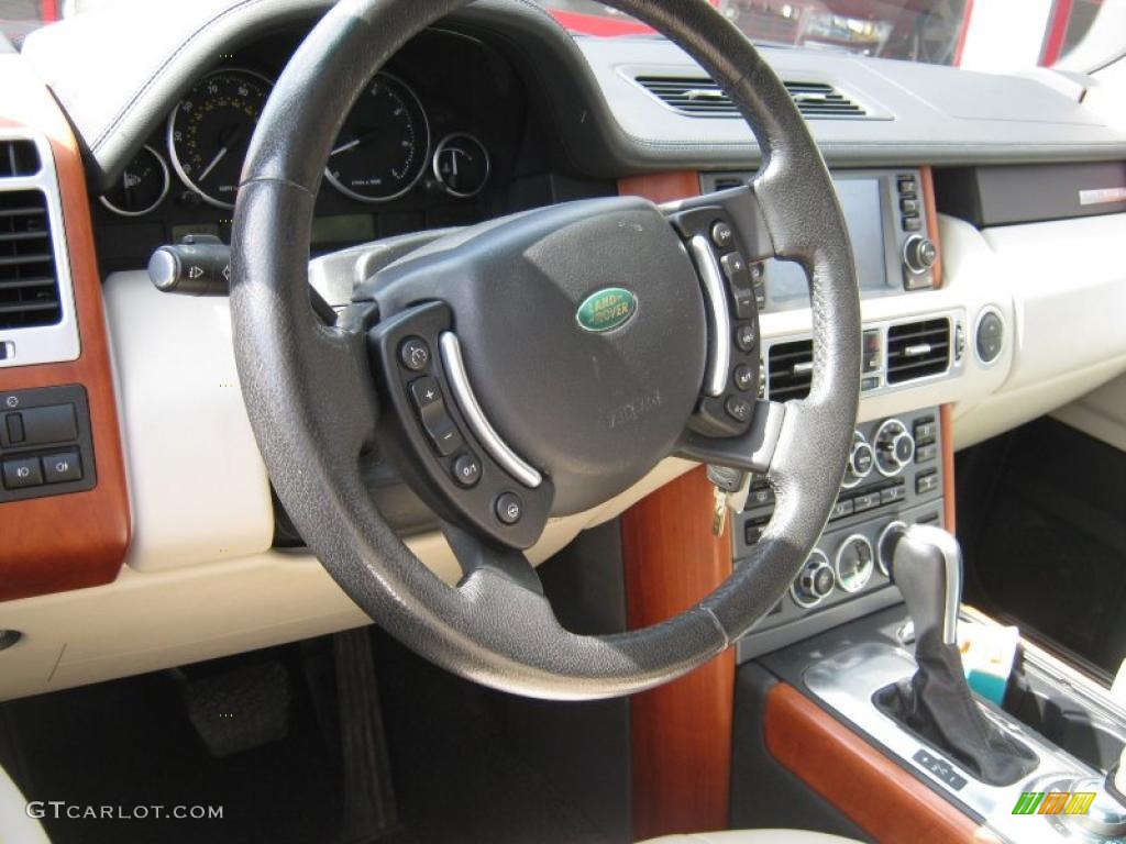 2007 Range Rover HSE - Stornoway Grey Metallic / Ivory/Black photo #5