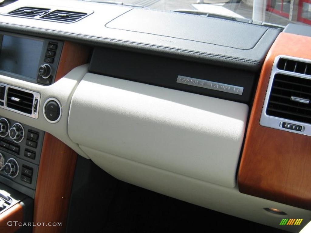 2007 Range Rover HSE - Stornoway Grey Metallic / Ivory/Black photo #8